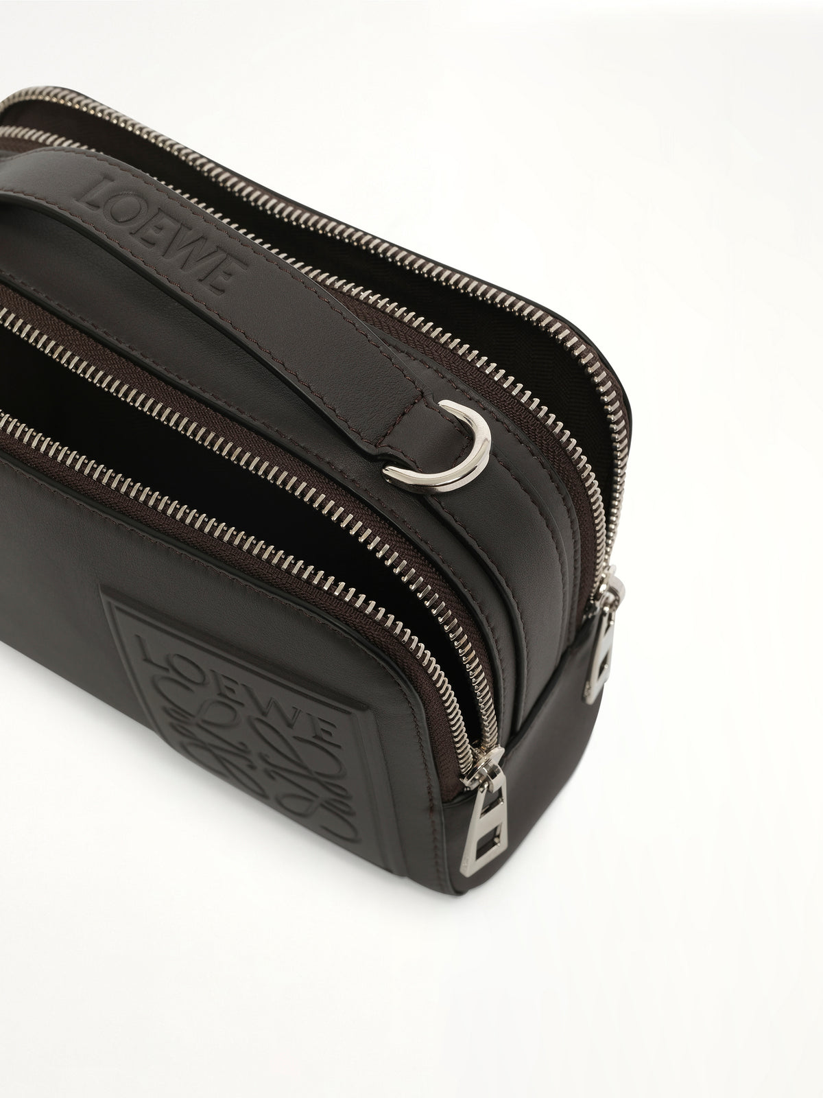 Loewe Patch Camera Bag Mini in Dark Grey