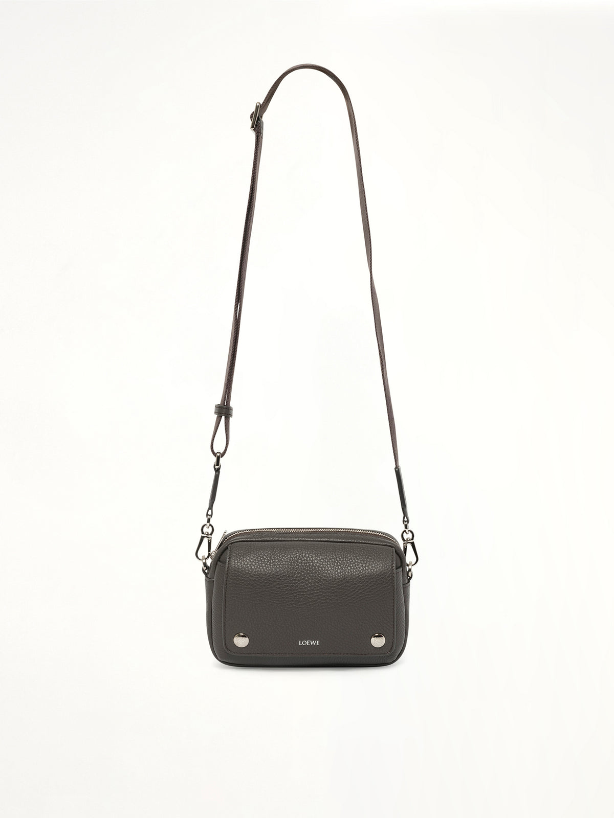 Pebble Messenger Small in Dark Grey