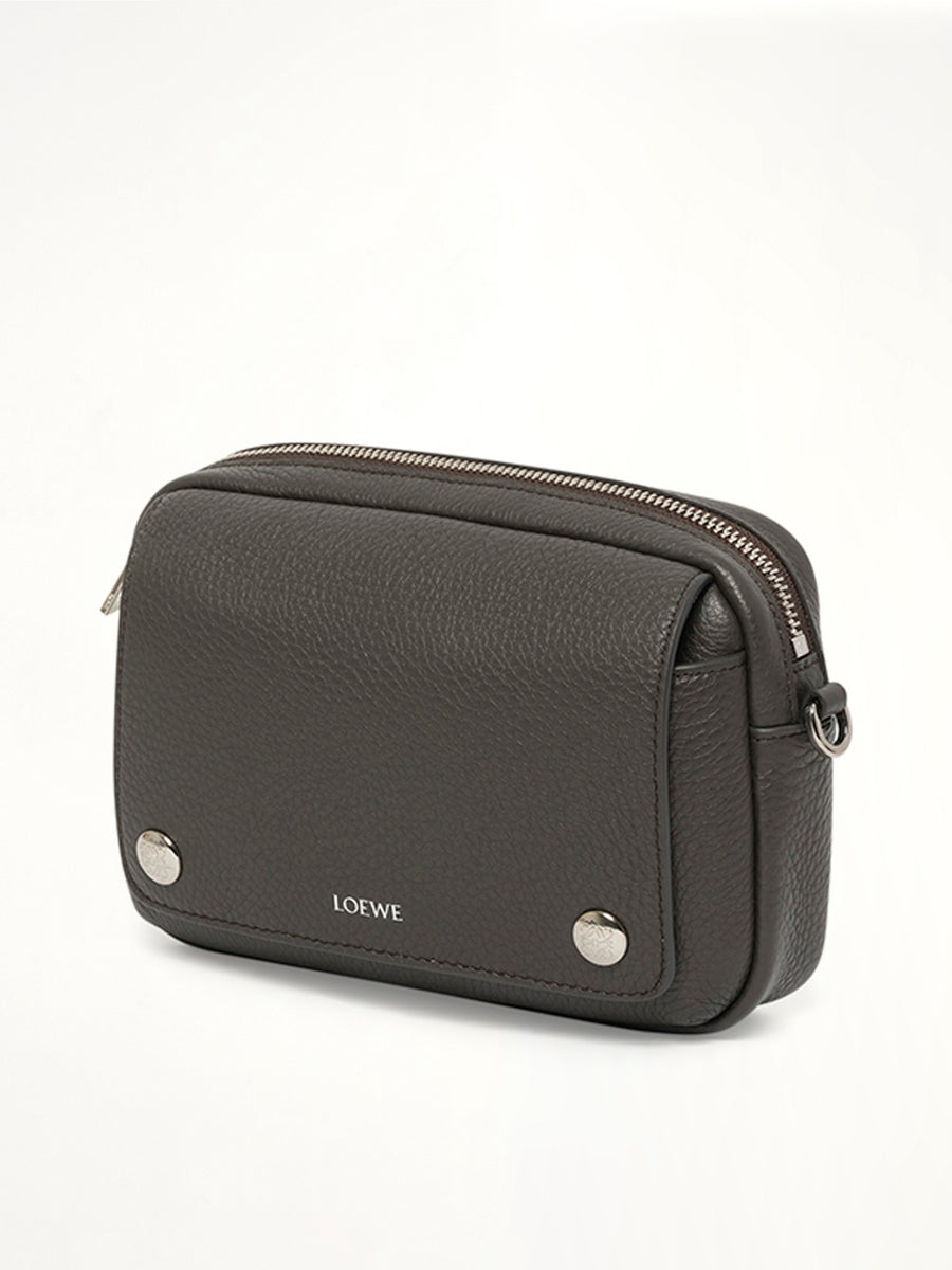 Pebble Messenger Small in Dark Grey