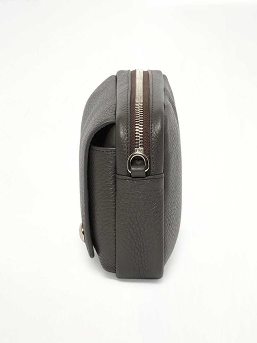 Pebble Messenger Small in Dark Grey