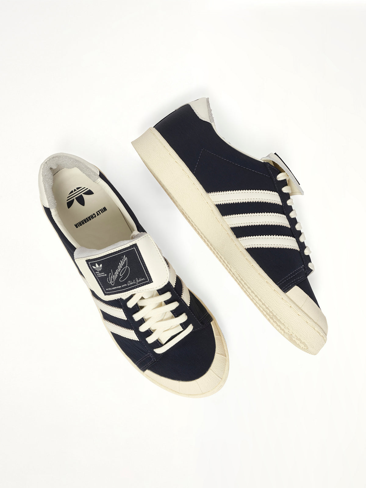 Adidas x Chavarria Jabbar Low Sneaker in Legend Ink Top View | WILLY CHAVARRIA