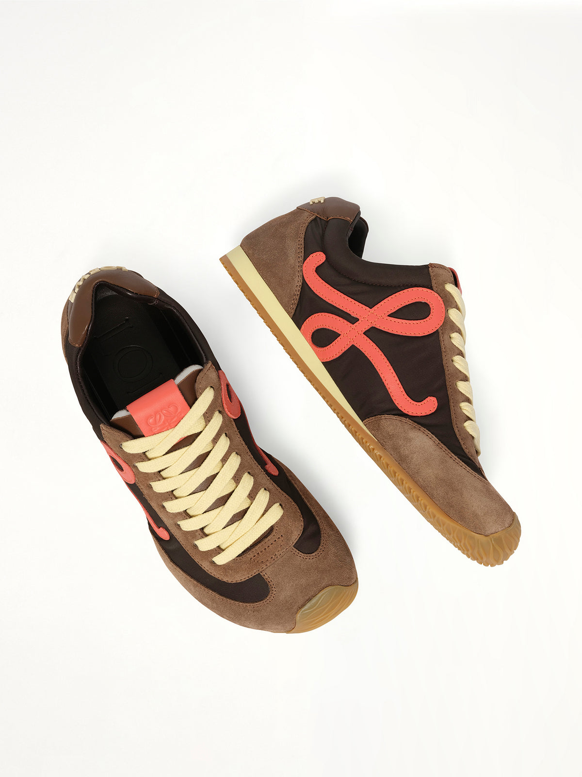 Ballet Runner 2.0 in Chocolate Top View | LOEWE