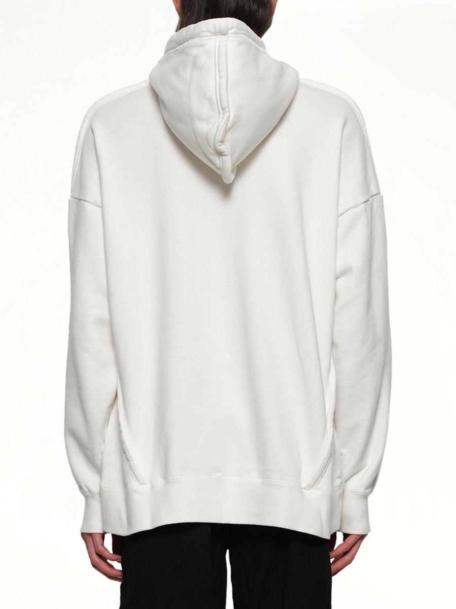 Patches Hoodie in White