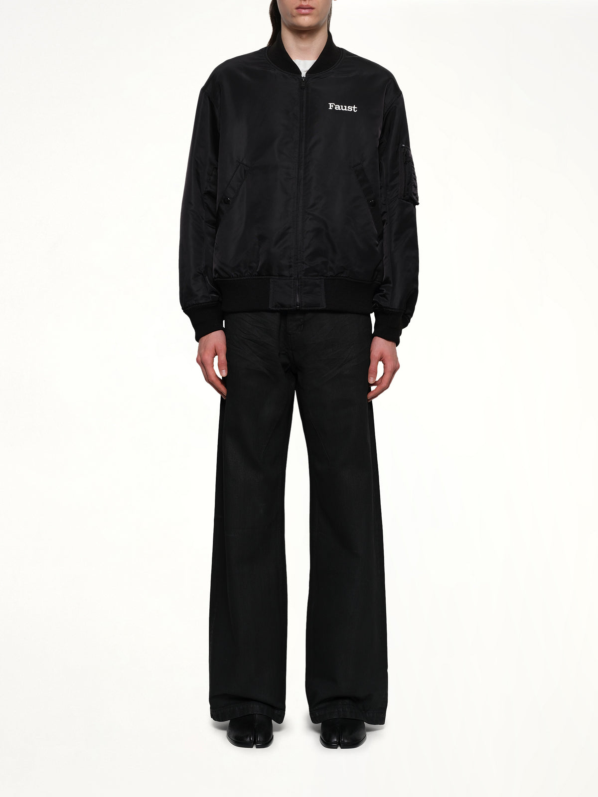 Faust Bomber Jacket in Black