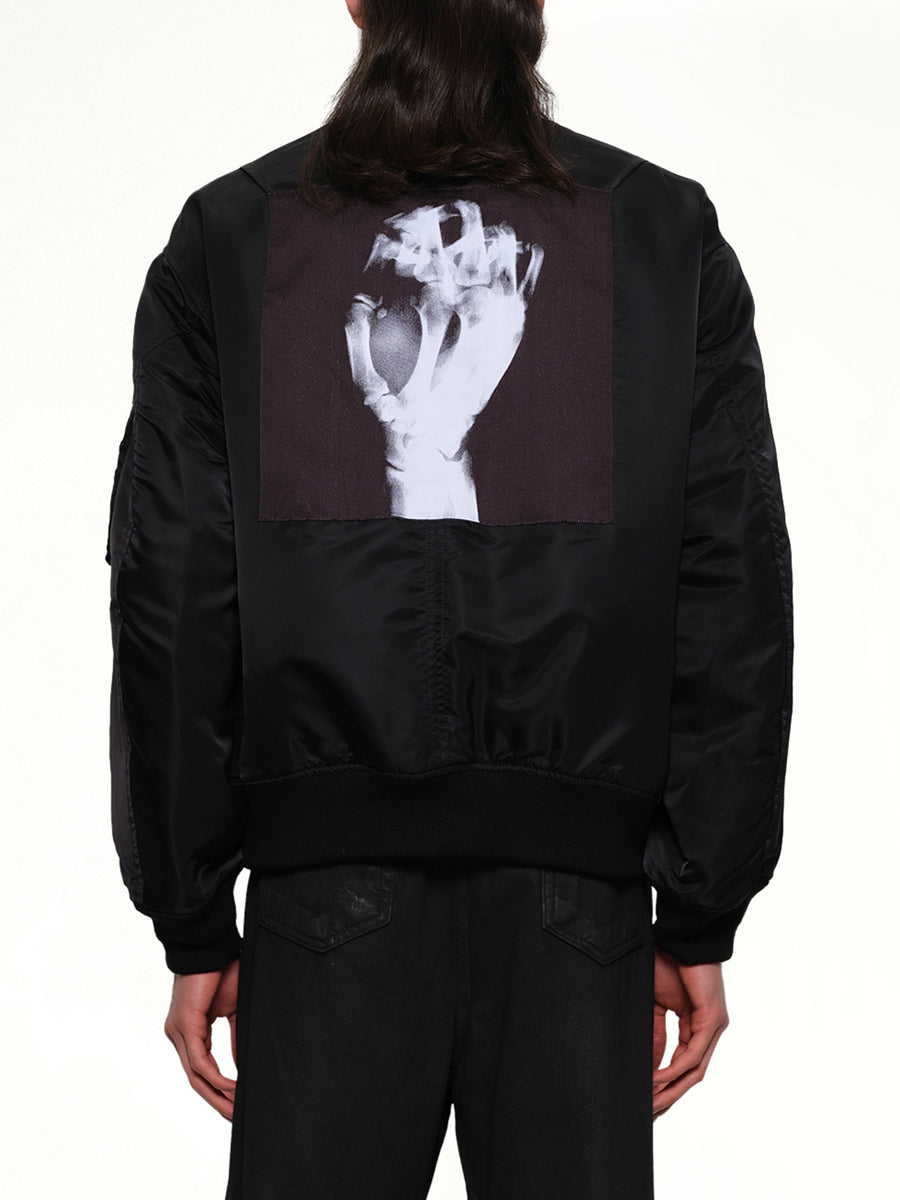 Faust Bomber Jacket in Black