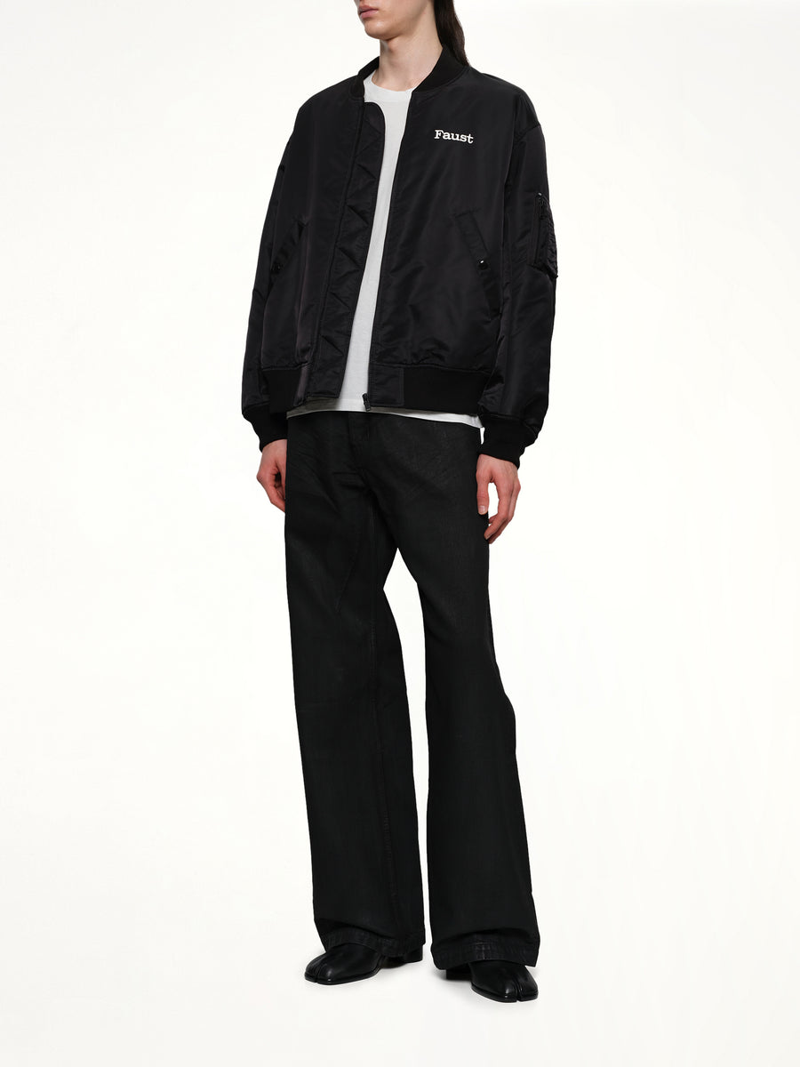 Faust Bomber Jacket in Black