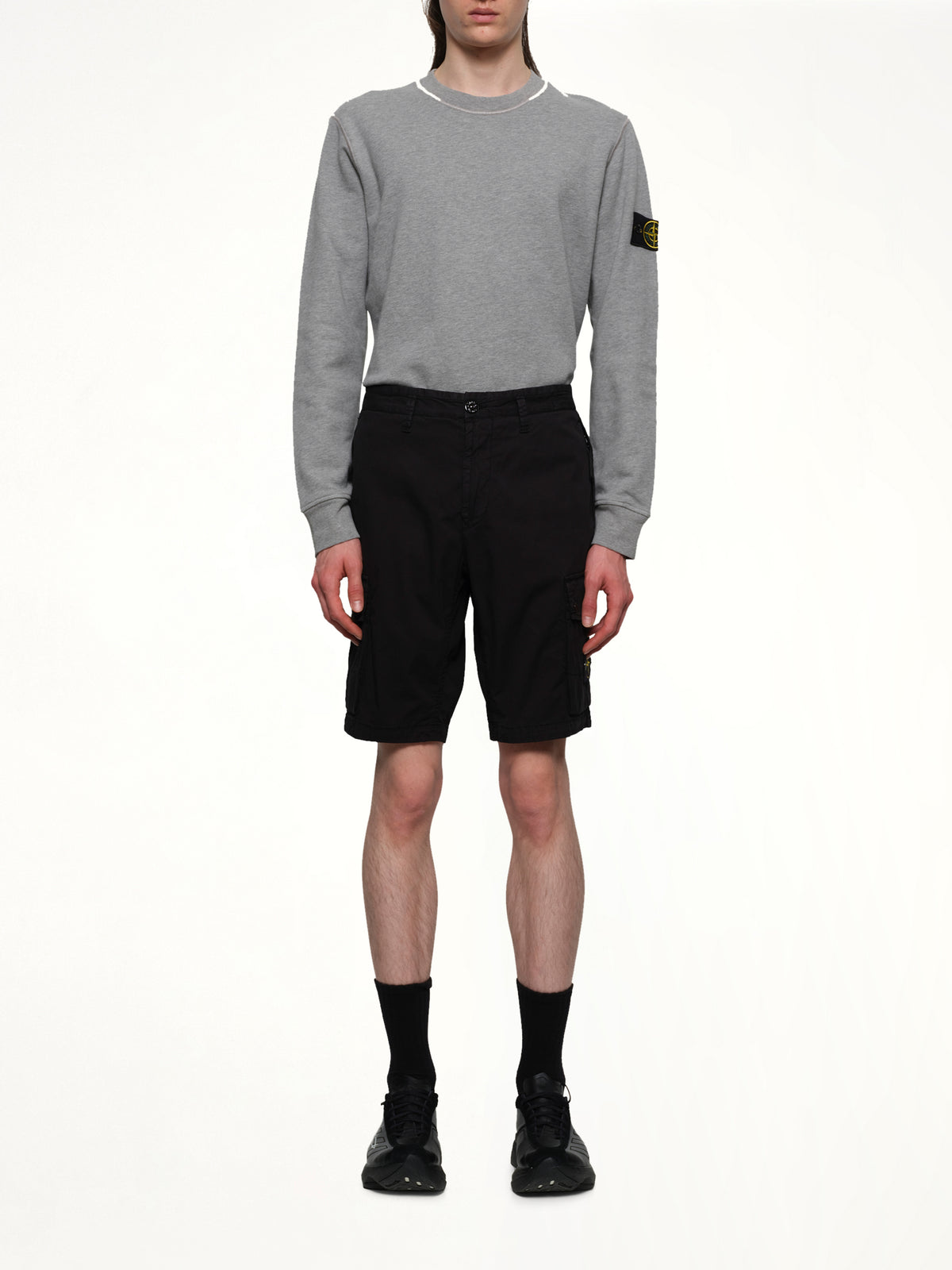 L10001 Supima Bermuda Shorts in Black