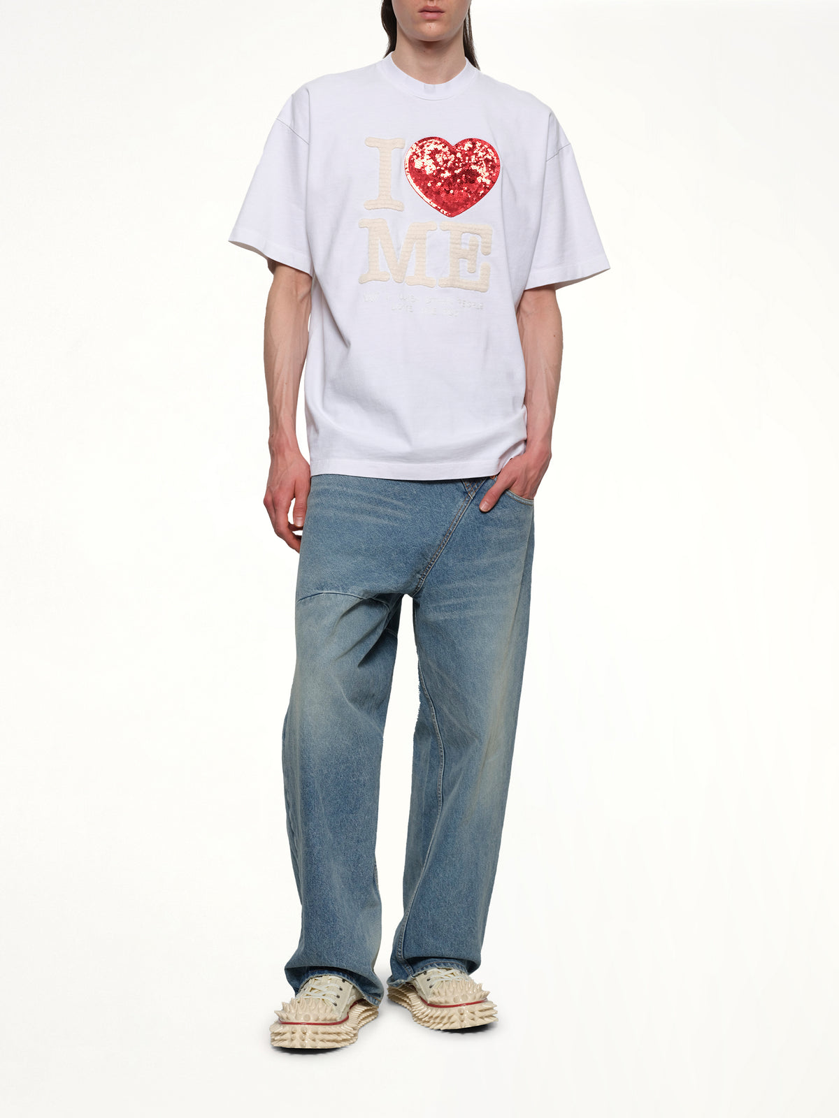 Grip-Love T-Shirt in White
