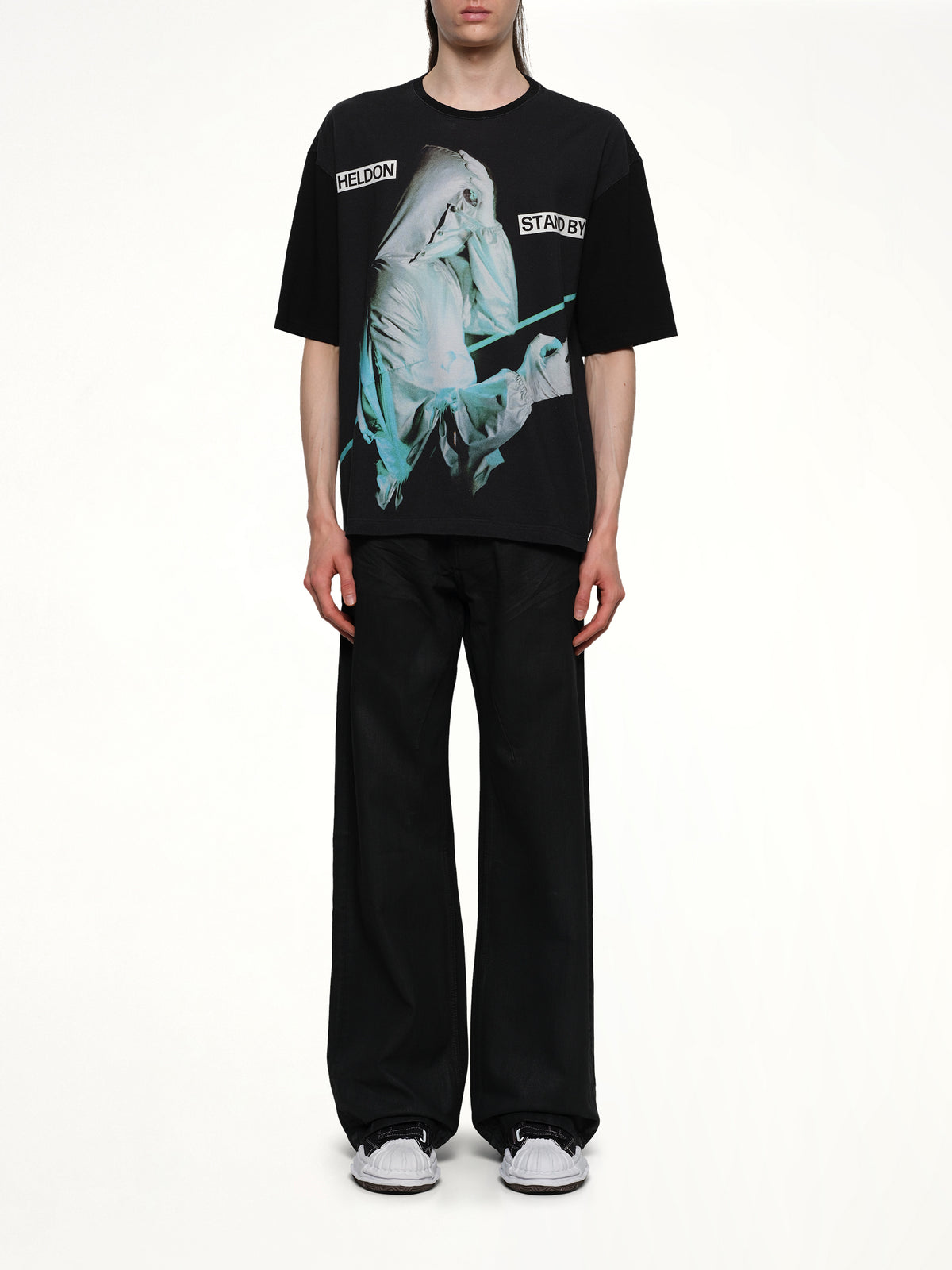 Heldon Stand By T-Shirt in Black