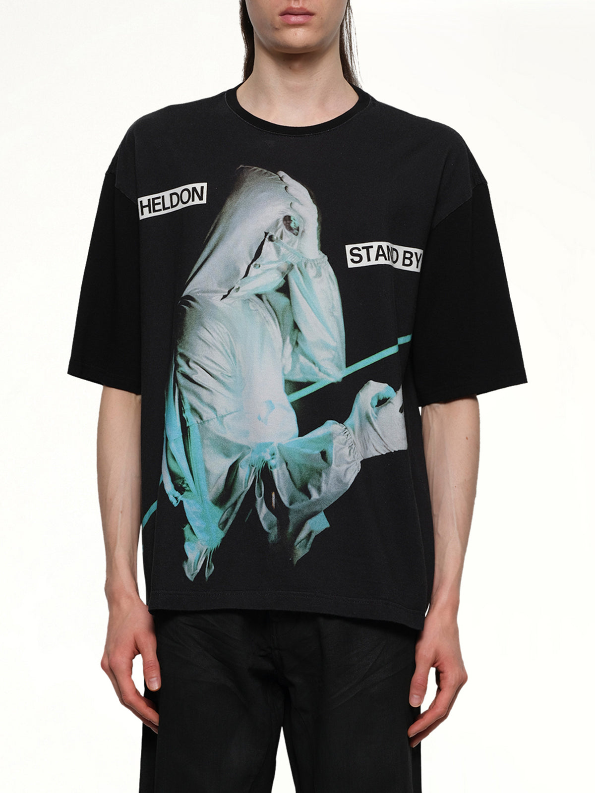 Heldon Stand By T-Shirt in Black