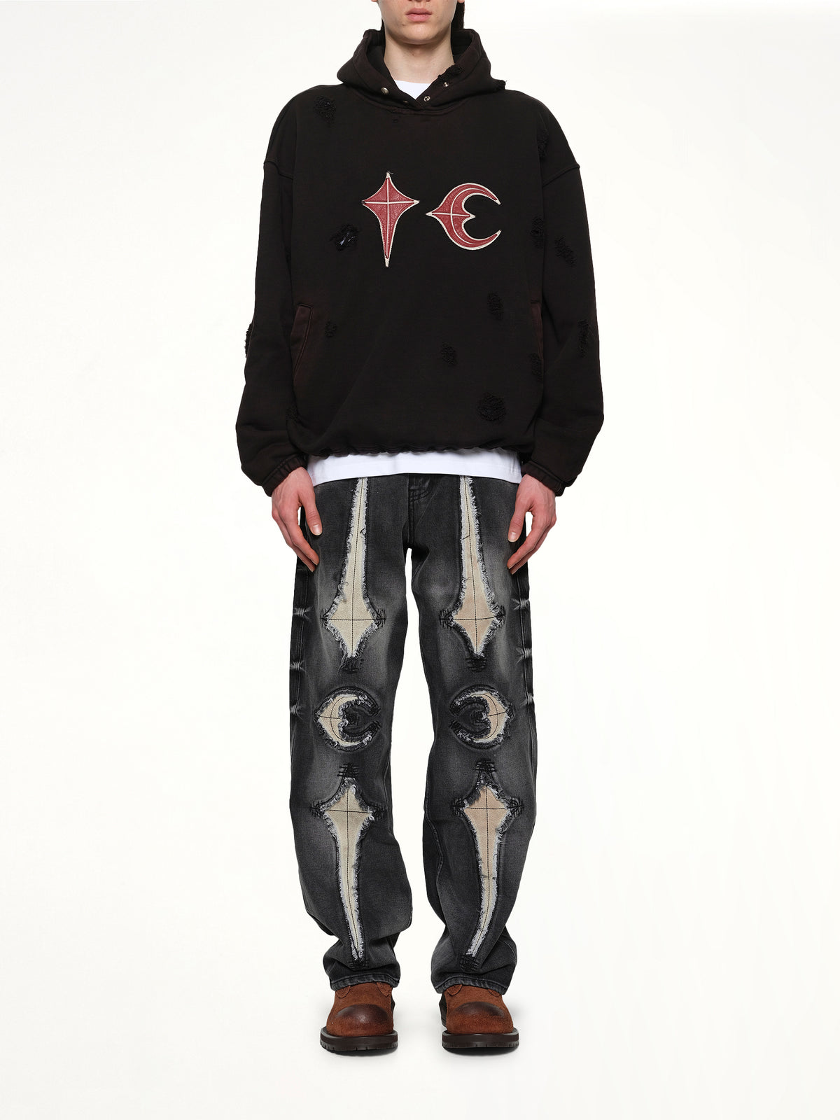 Rock Hoodie in Black