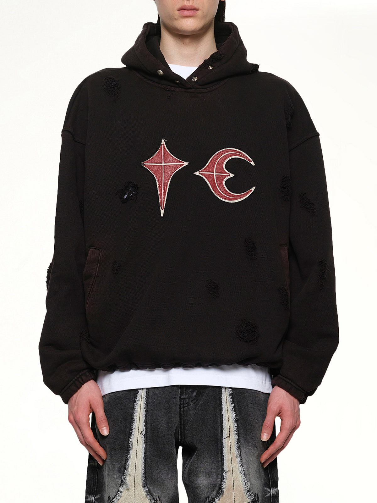 Rock Hoodie in Black