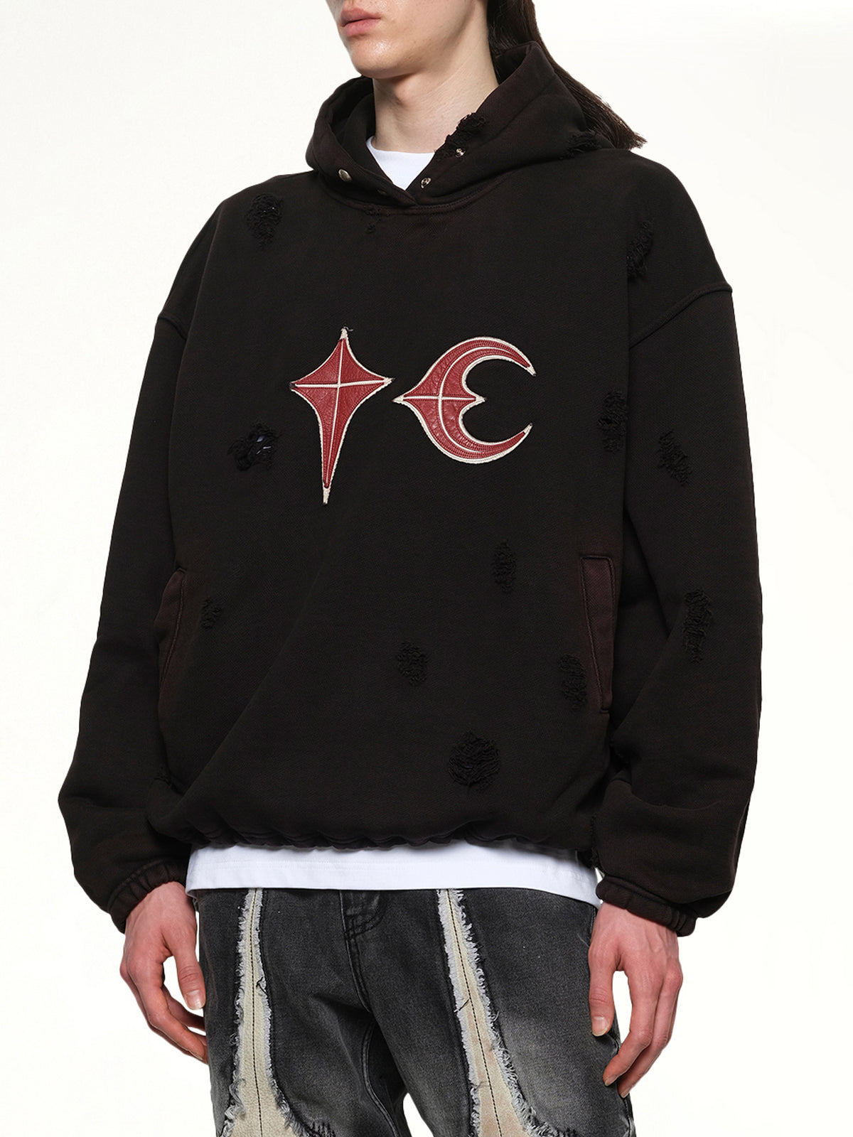 Rock Hoodie in Black