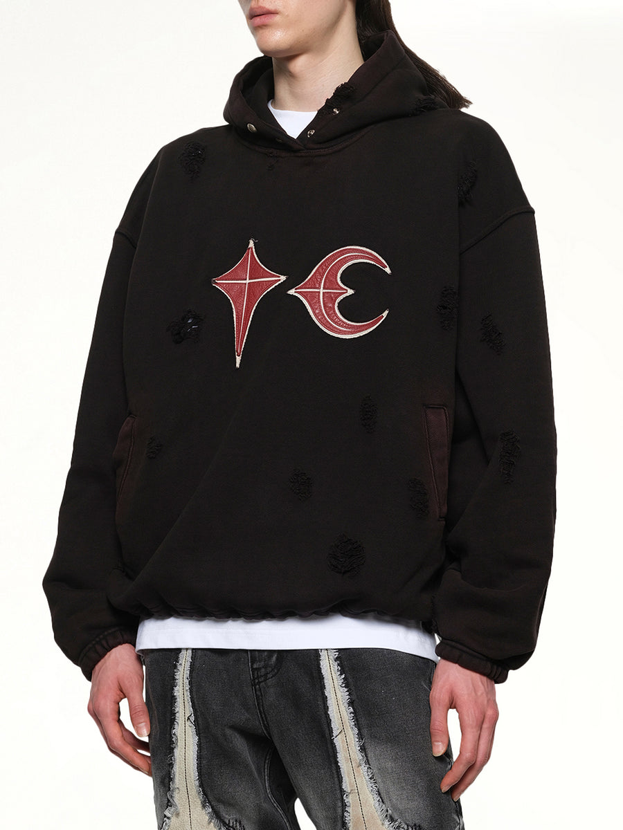 Rock Hoodie in Black
