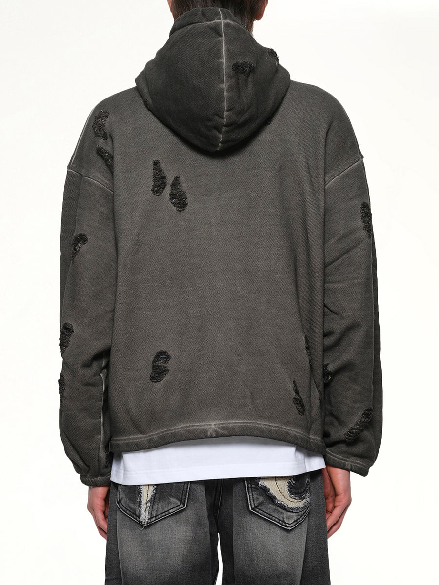 Rock Hoodie in Grey