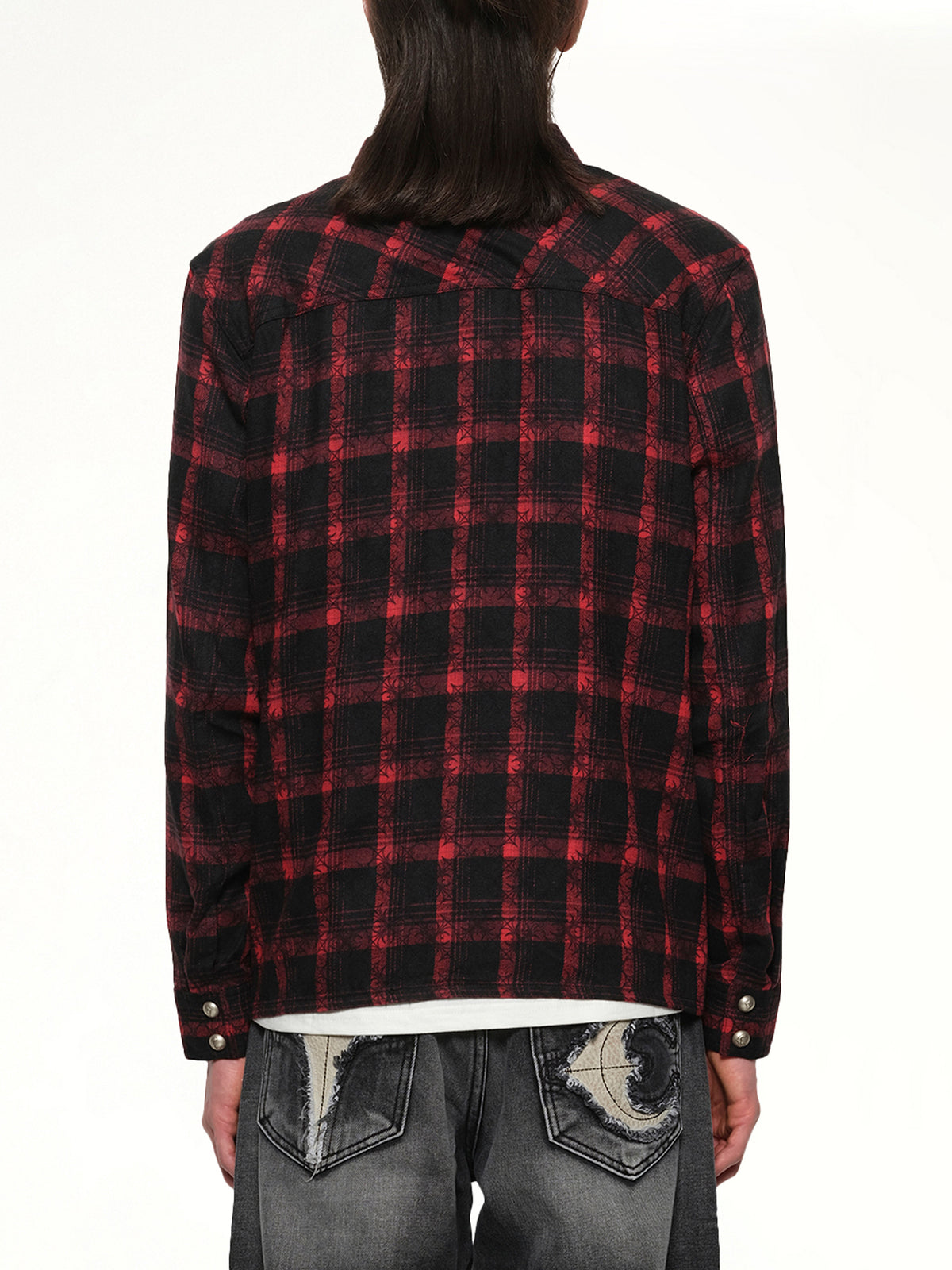 TC All Over Pattern Shirt in Red
