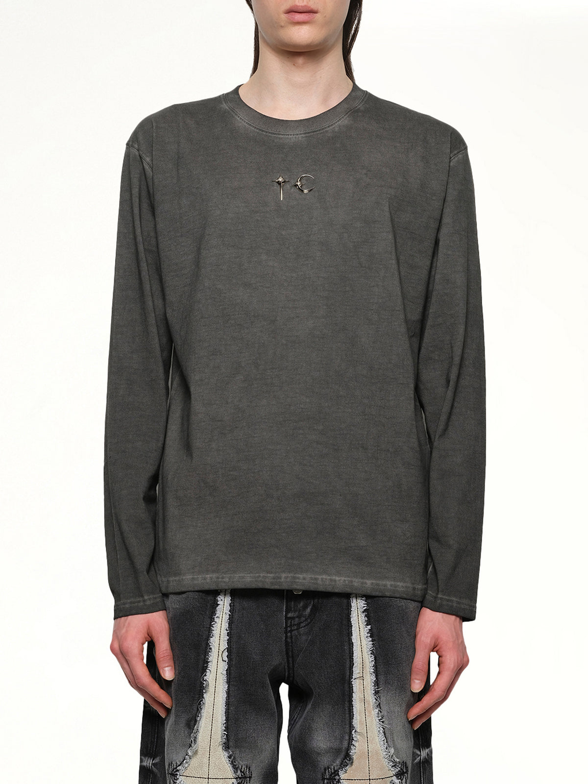 TC Basic Long-Sleeve in Charcoal