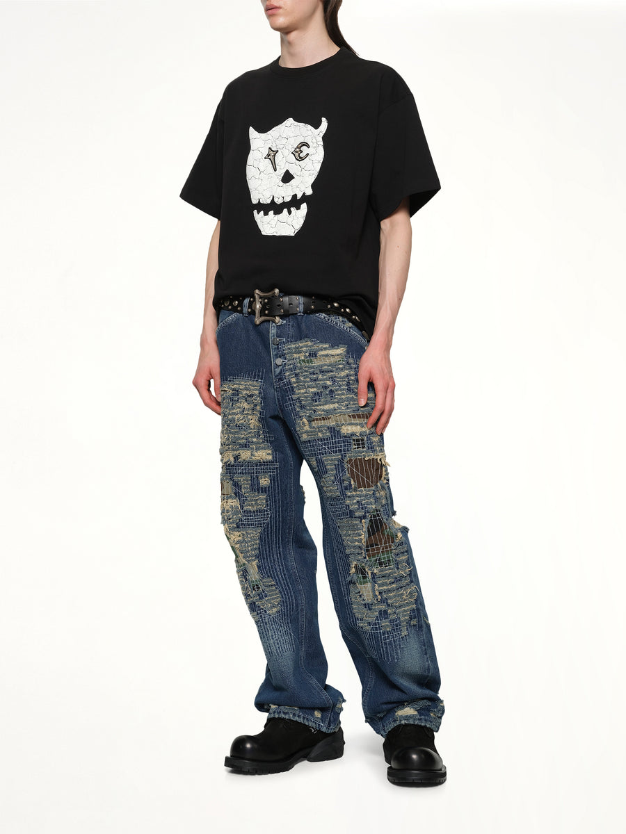 TC Skull T-Shirt in Black