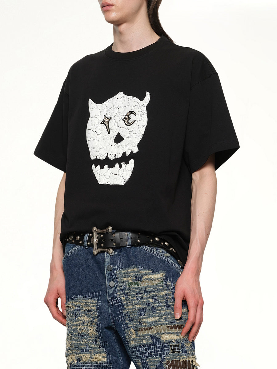 TC Skull T-Shirt in Black