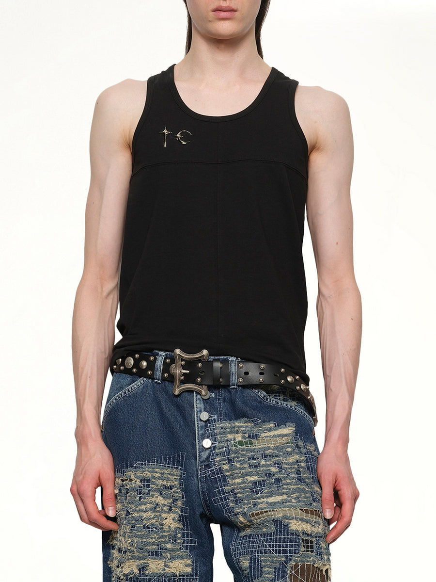 TC Tank Top in Black