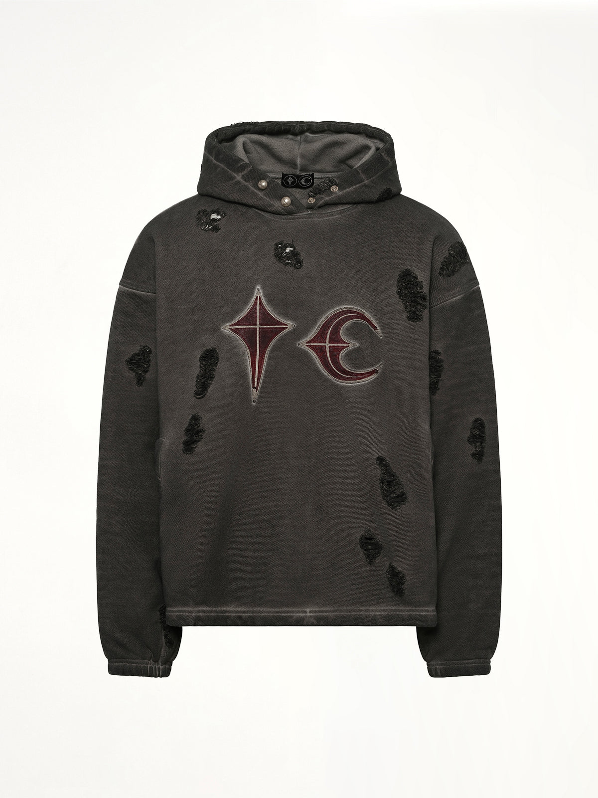 Rock Hoodie in Grey