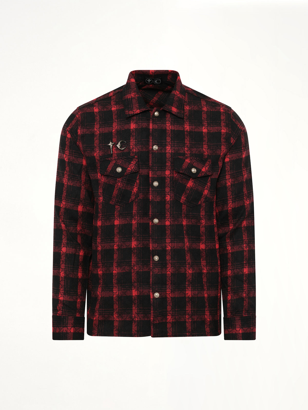 TC All Over Pattern Shirt in Red