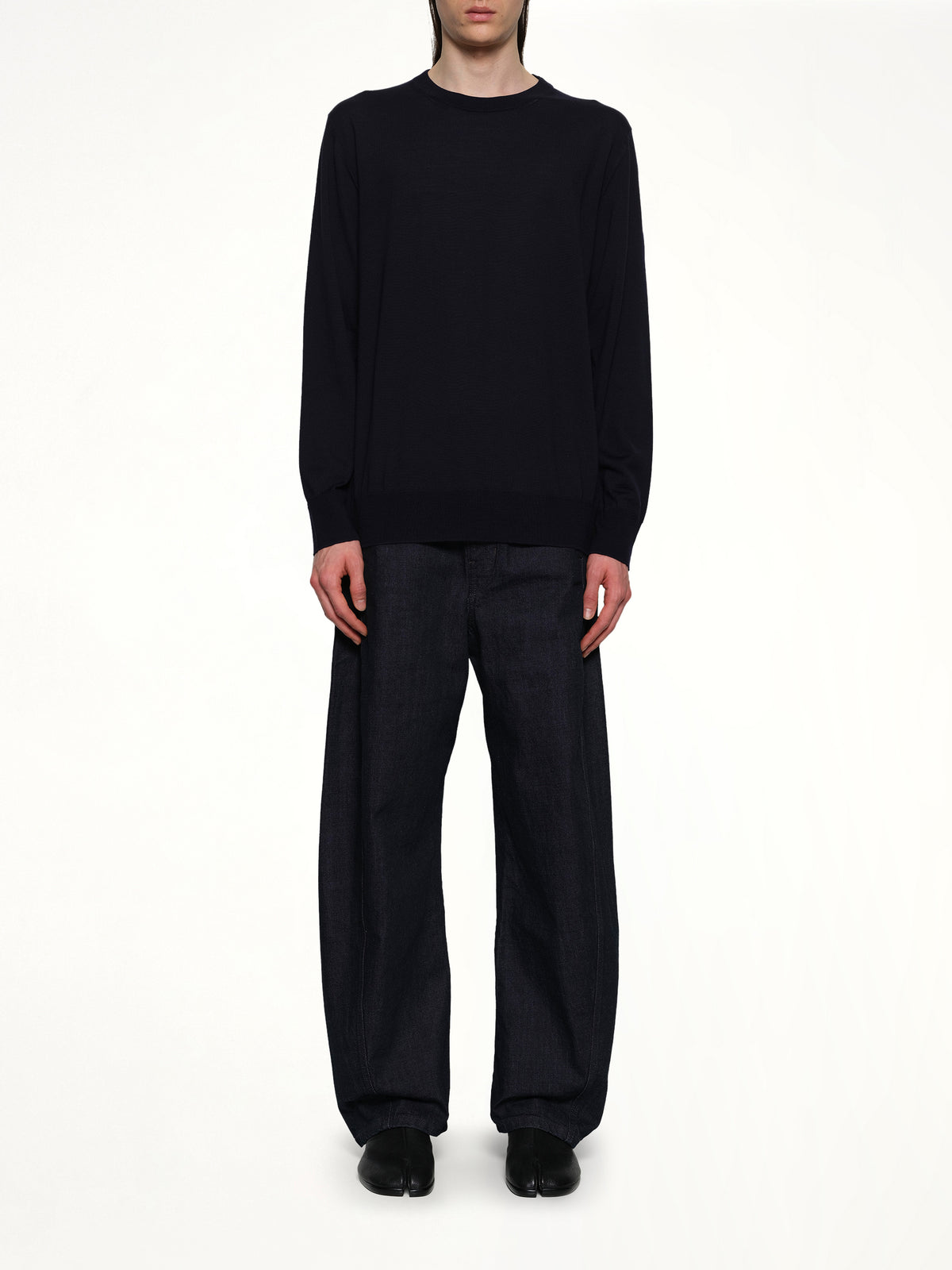 Heavy Weight Merino Wool in Midnight