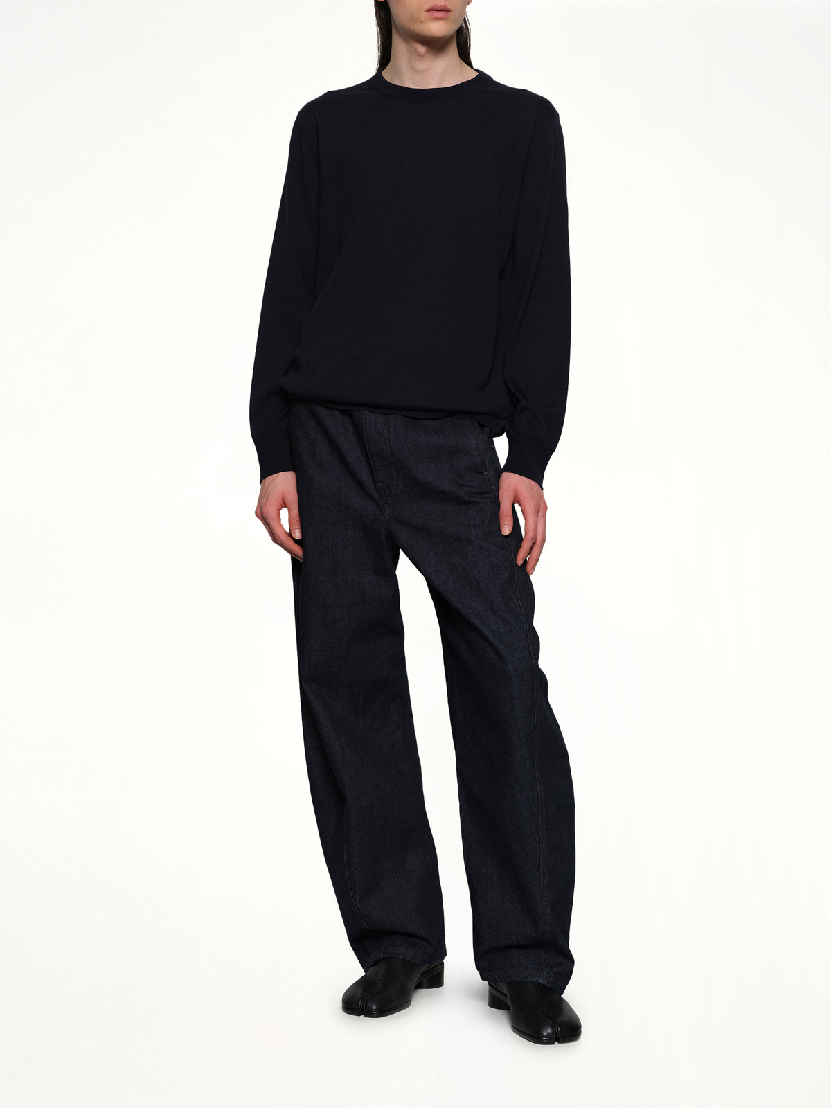 Heavy Weight Merino Wool in Midnight