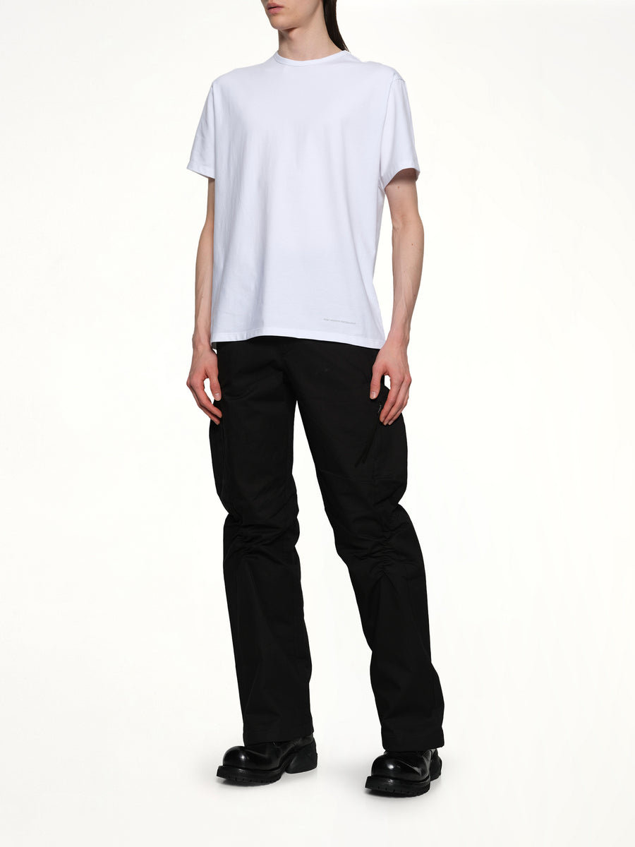 Shirring Pants in Black