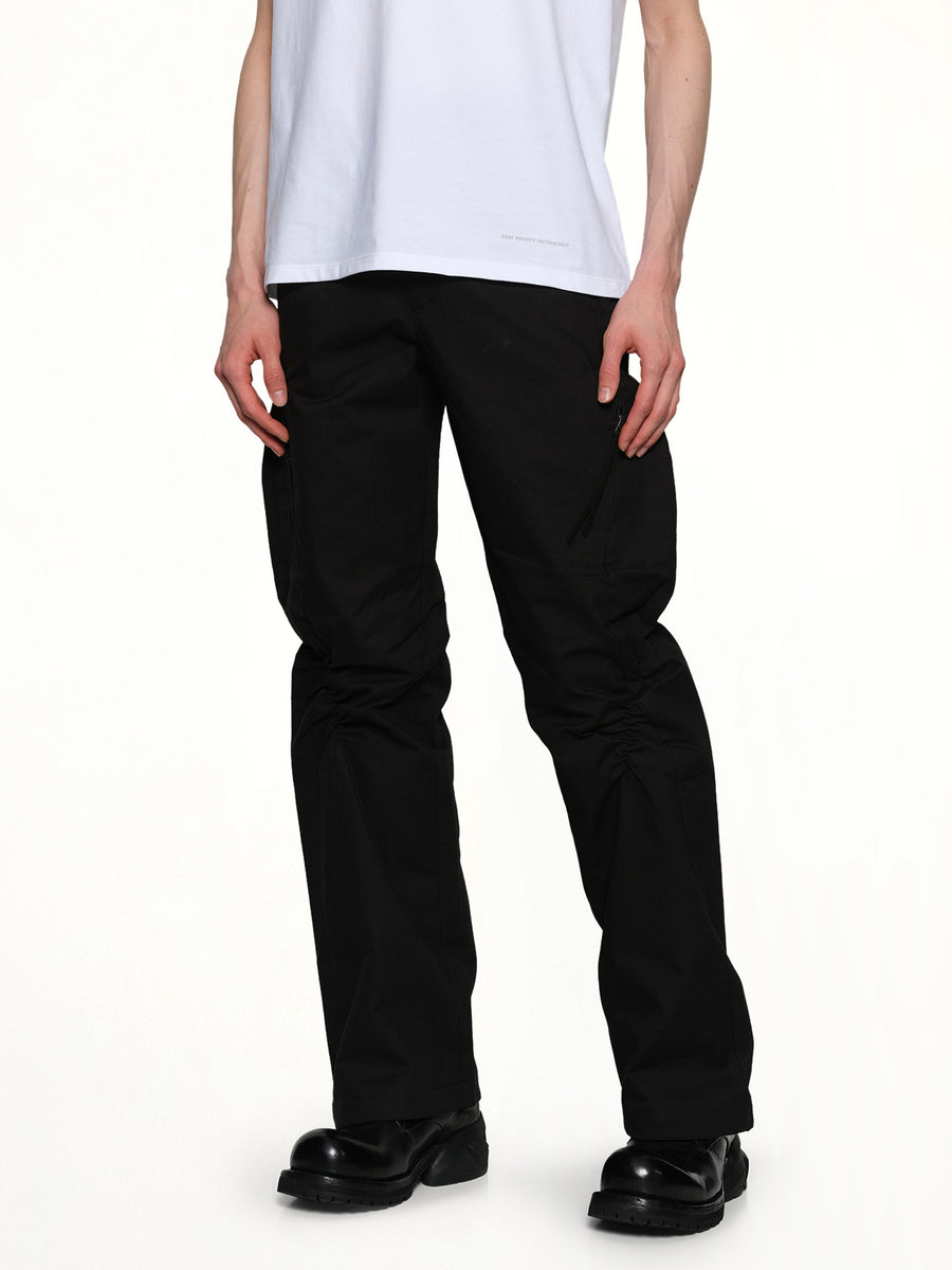 Shirring Pants in Black
