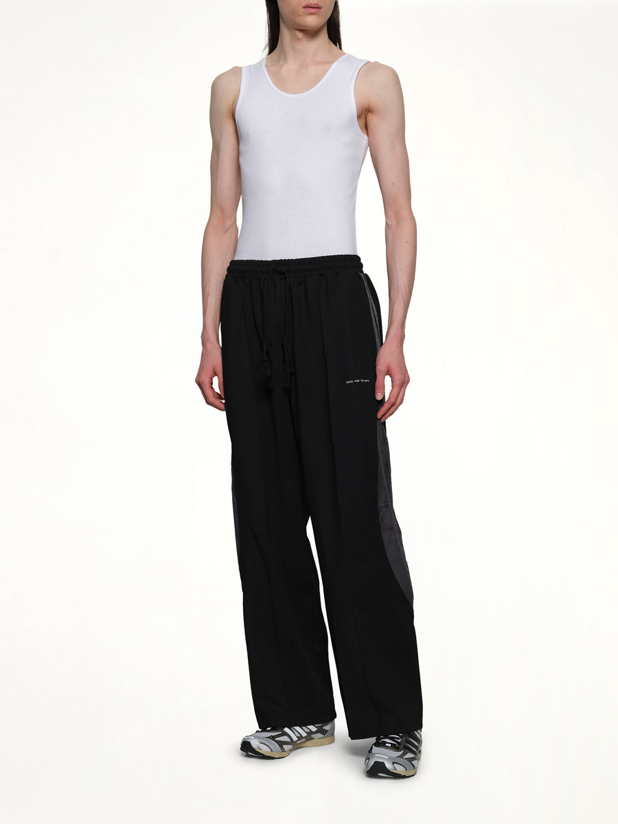 3 Stripe Track Pants in Black