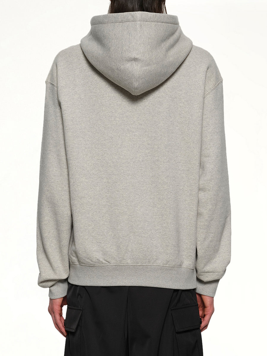 Plus Compact Terry Hoodie in Powder Green