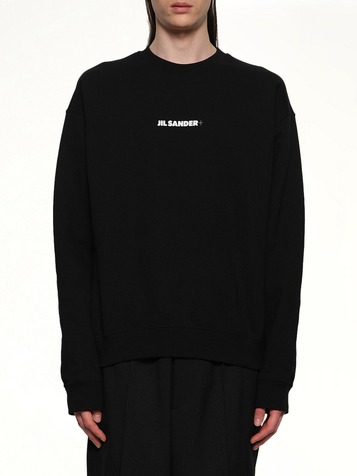 Plus Sweatshirt in Black