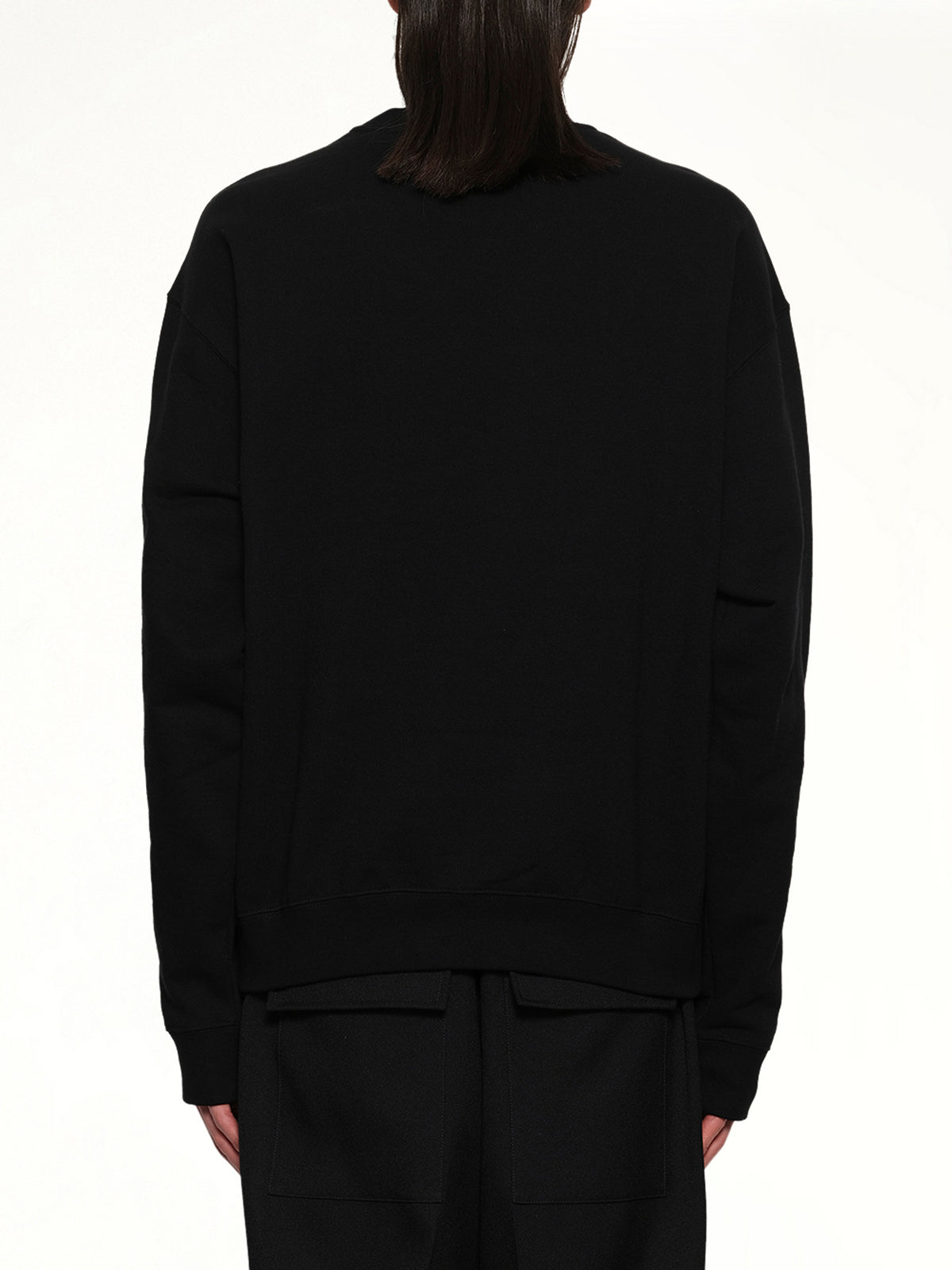 Plus Sweatshirt in Black
