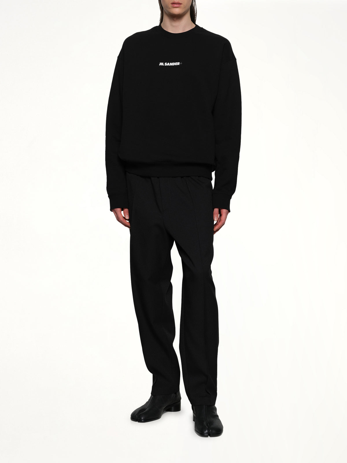 Plus Sweatshirt in Black