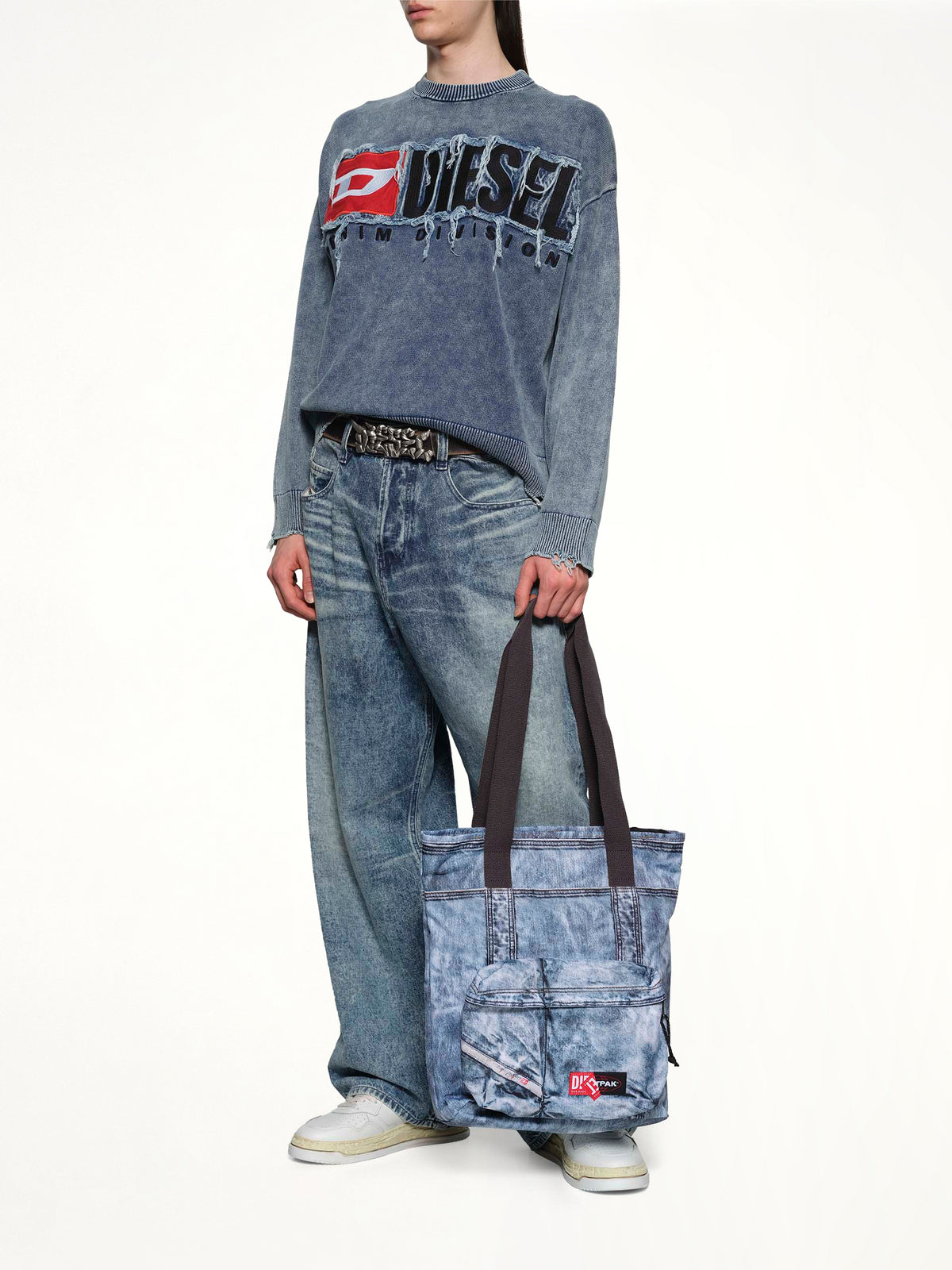 DIESEL x EASTPAK Tote Bag in Blue