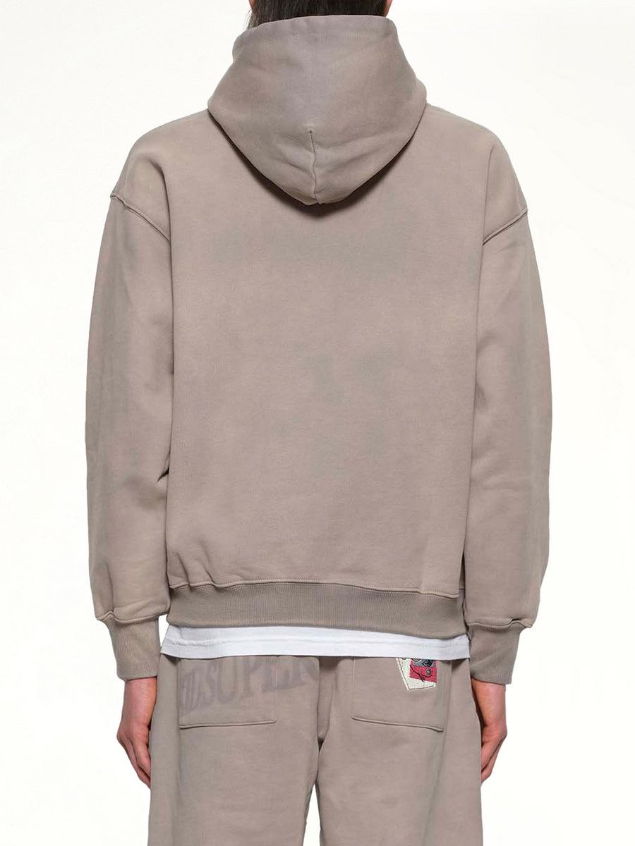 Sun Faded Hoodie in Grey