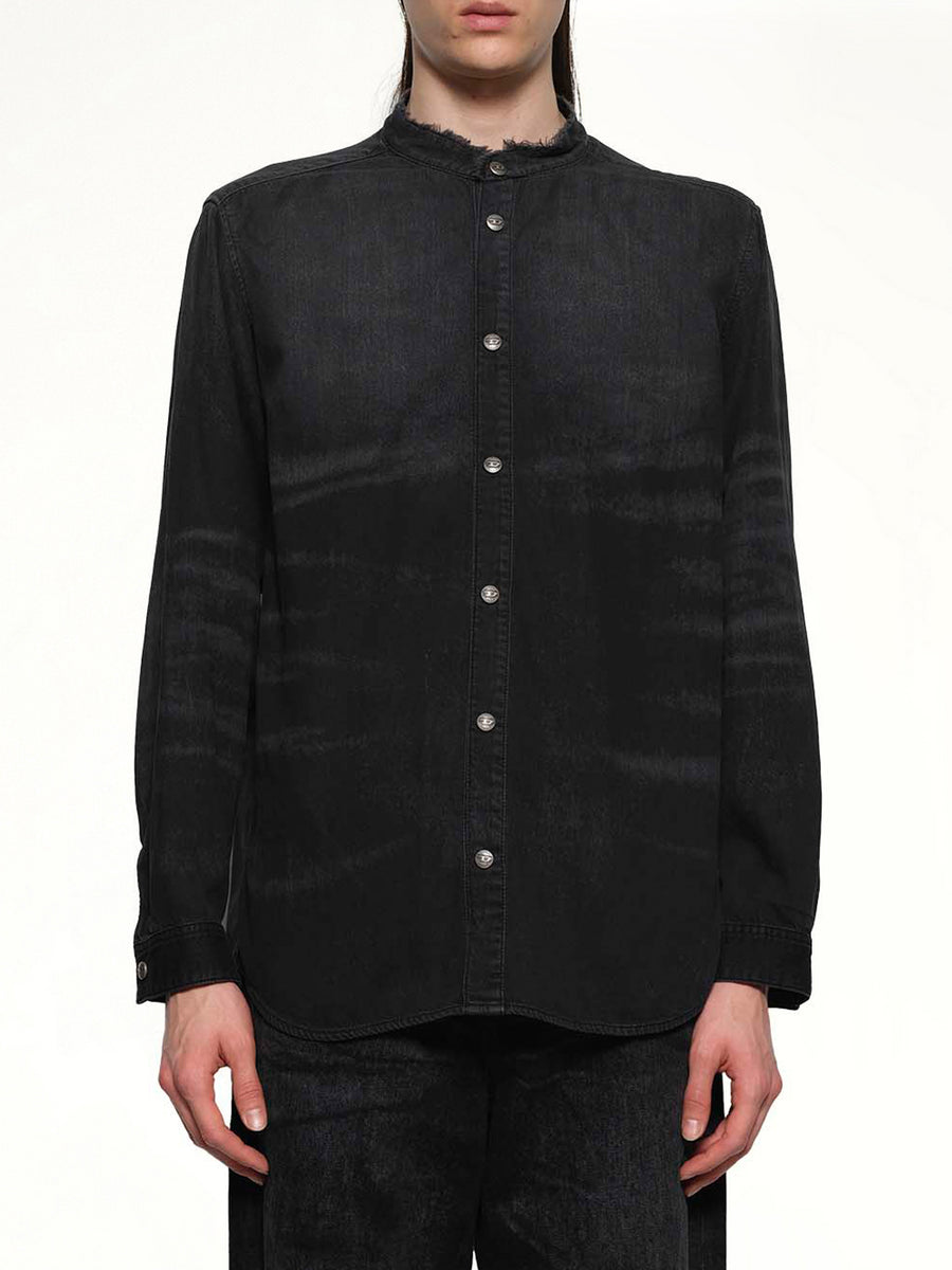 D-SIMPLY-FSH Runway Shirt in Black