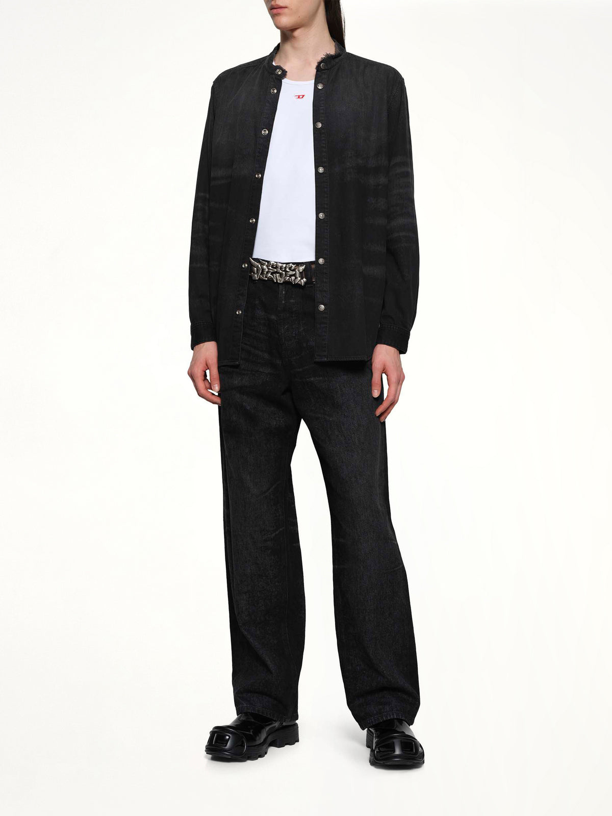 D-SIMPLY-FSH Runway Shirt in Black