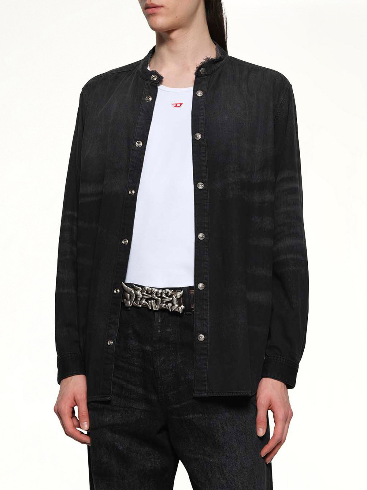 D-SIMPLY-FSH Runway Shirt in Black