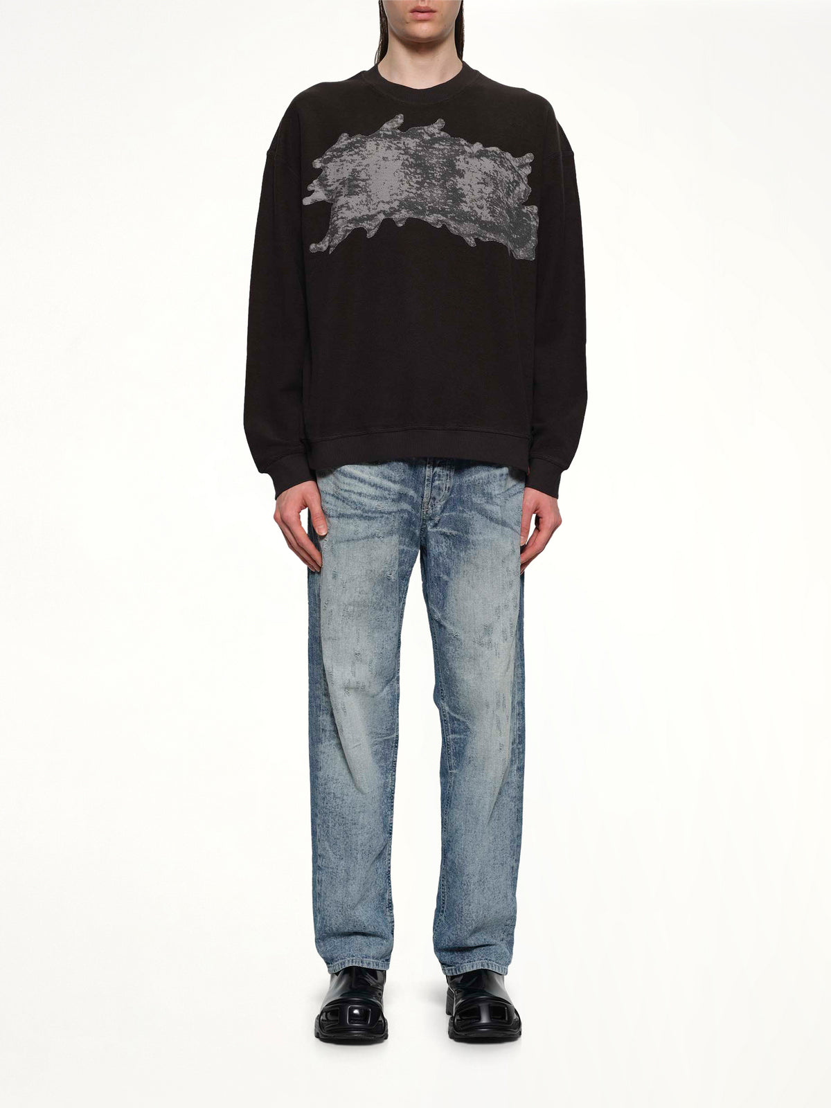 S-VALENTIN-JMBV Sweatshirt in Grey