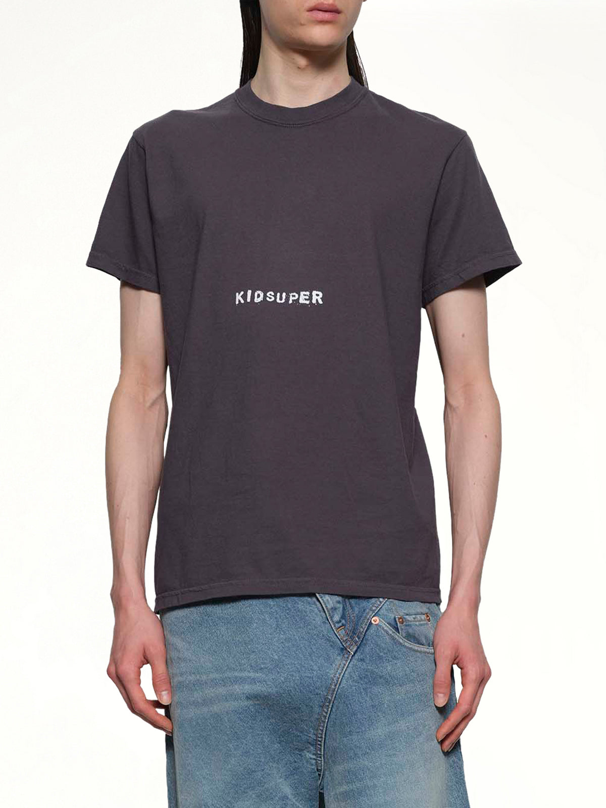 KID SUPER Logo T-Shirt in Black