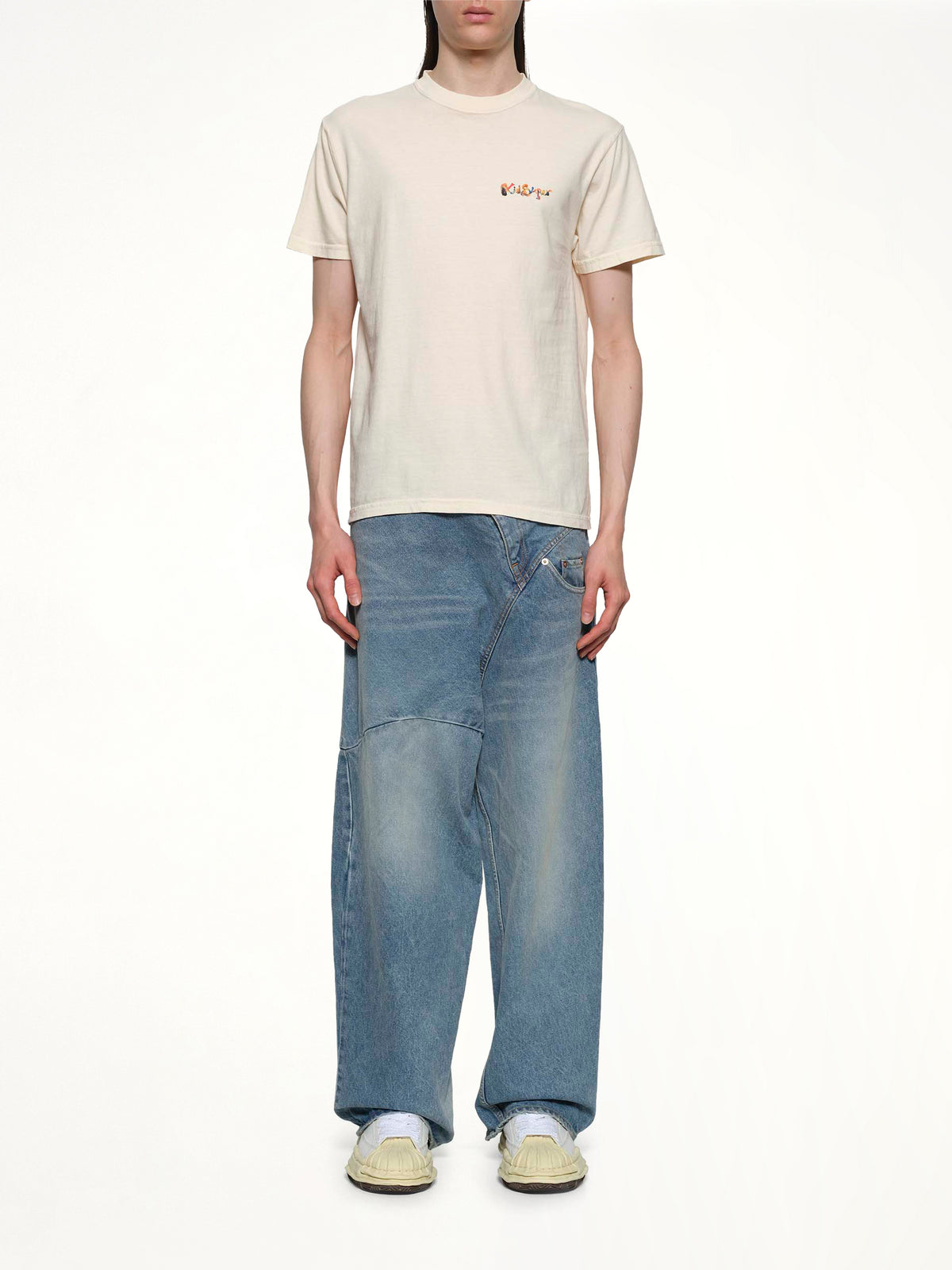 Simple T-Shirt in Ivory