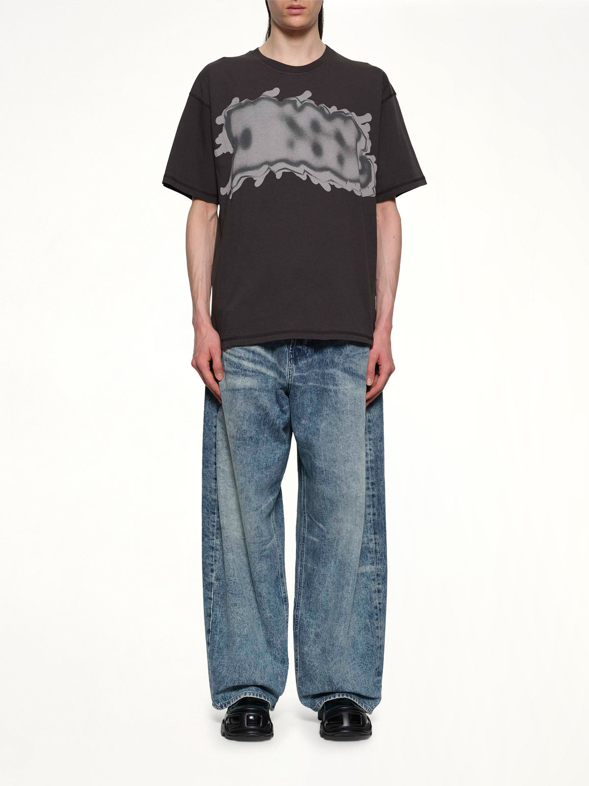 T-LEONARD-IHBJ T-Shirt in Grey