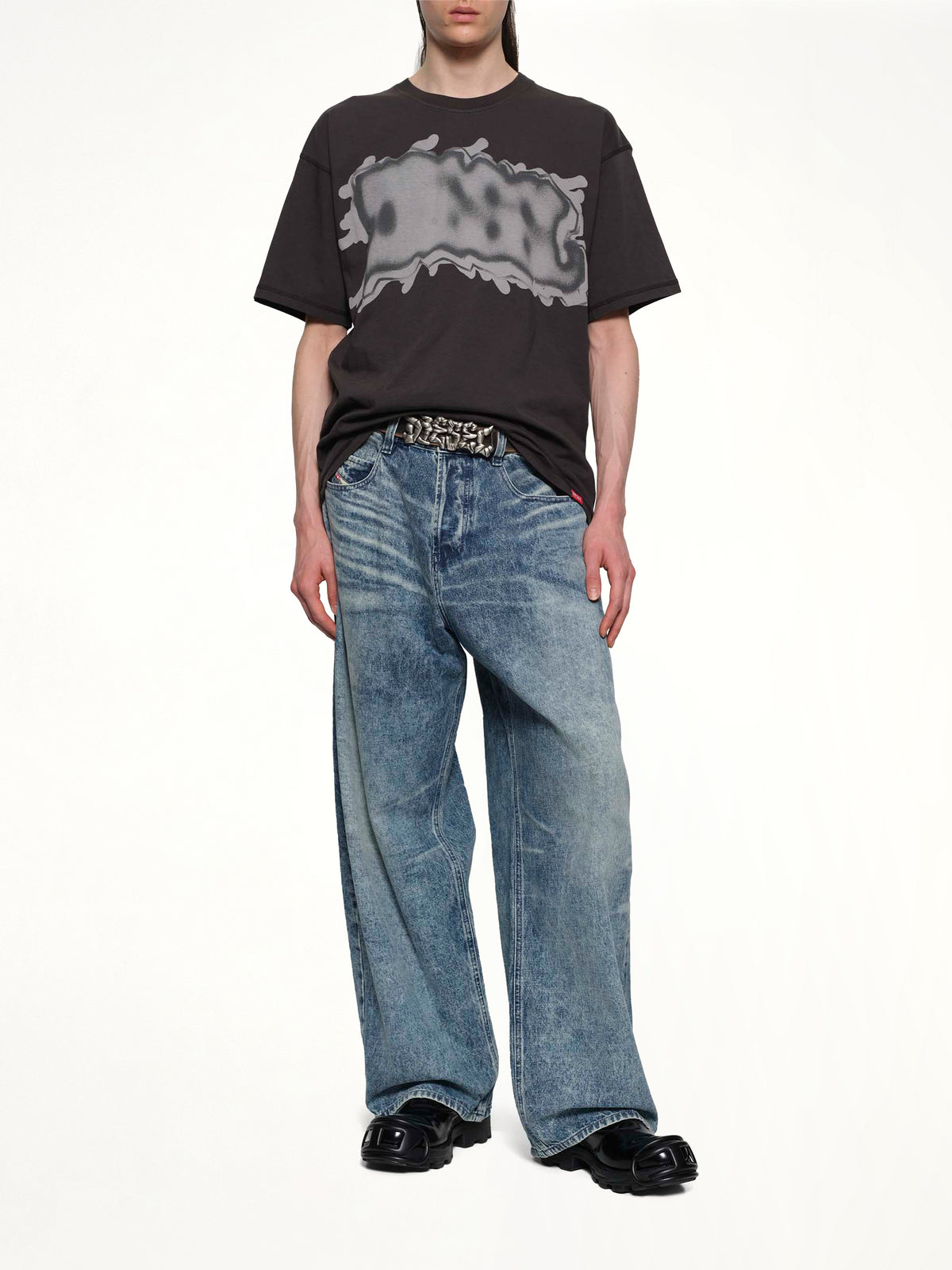 T-LEONARD-IHBJ T-Shirt in Grey