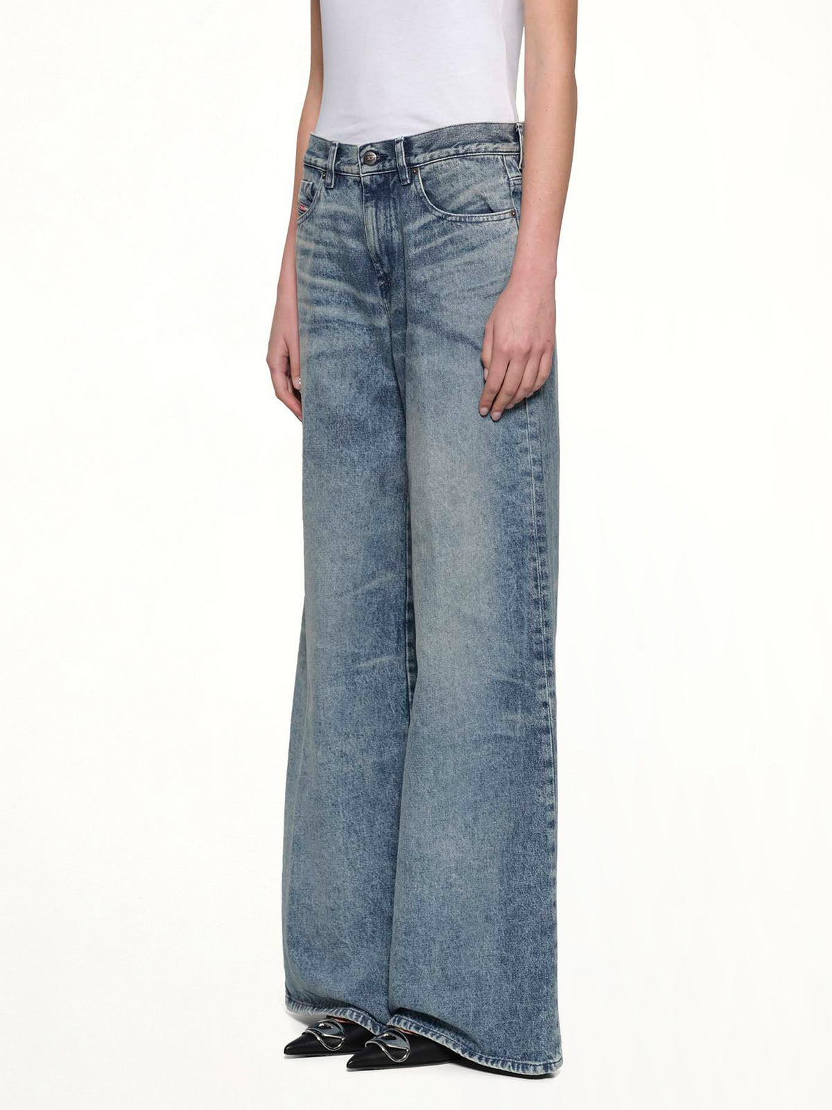 1978 D-AKEMI-FSH Wide Jeans in Blue