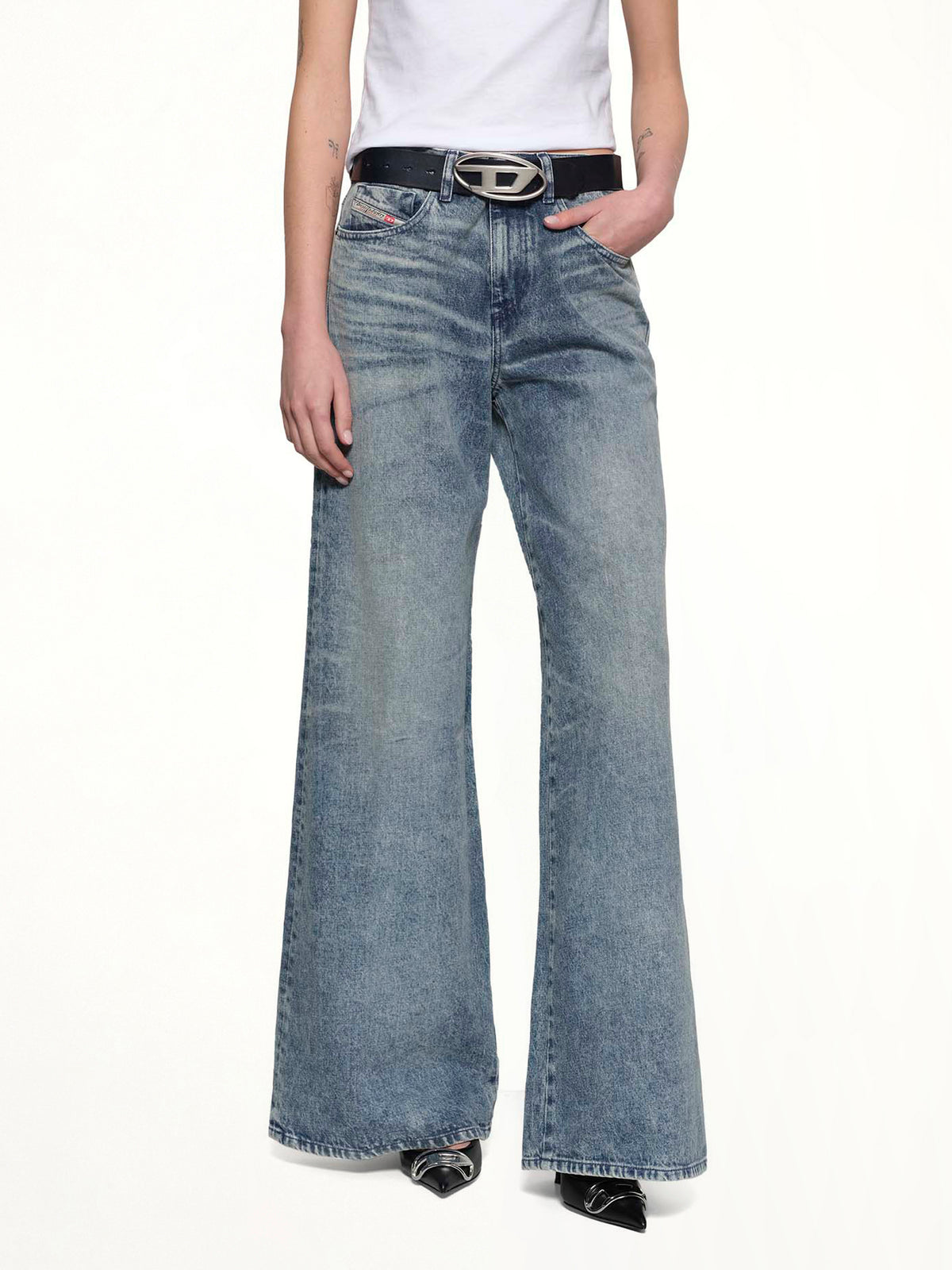 1978 D-AKEMI-FSH Wide Jeans in Blue