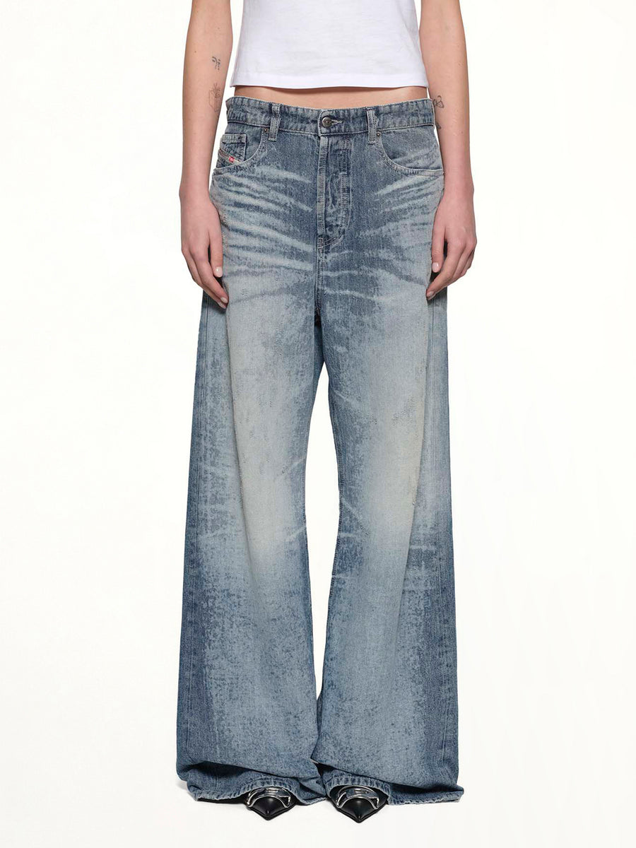1996 D-SIRE-FSH Wide Jeans in Blue