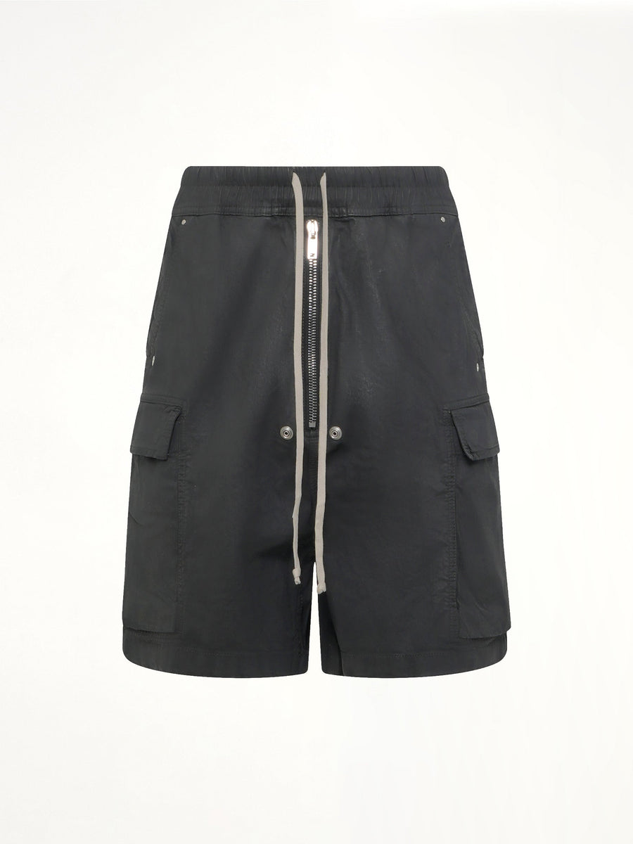 Denim Cargobela Shorts in Black
