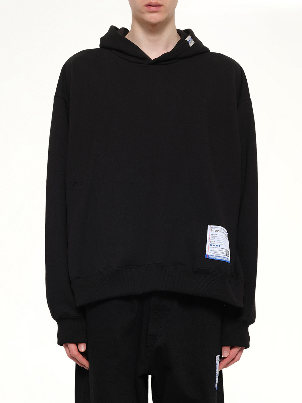 Instrumental Heavy Weight Hoodie in Black